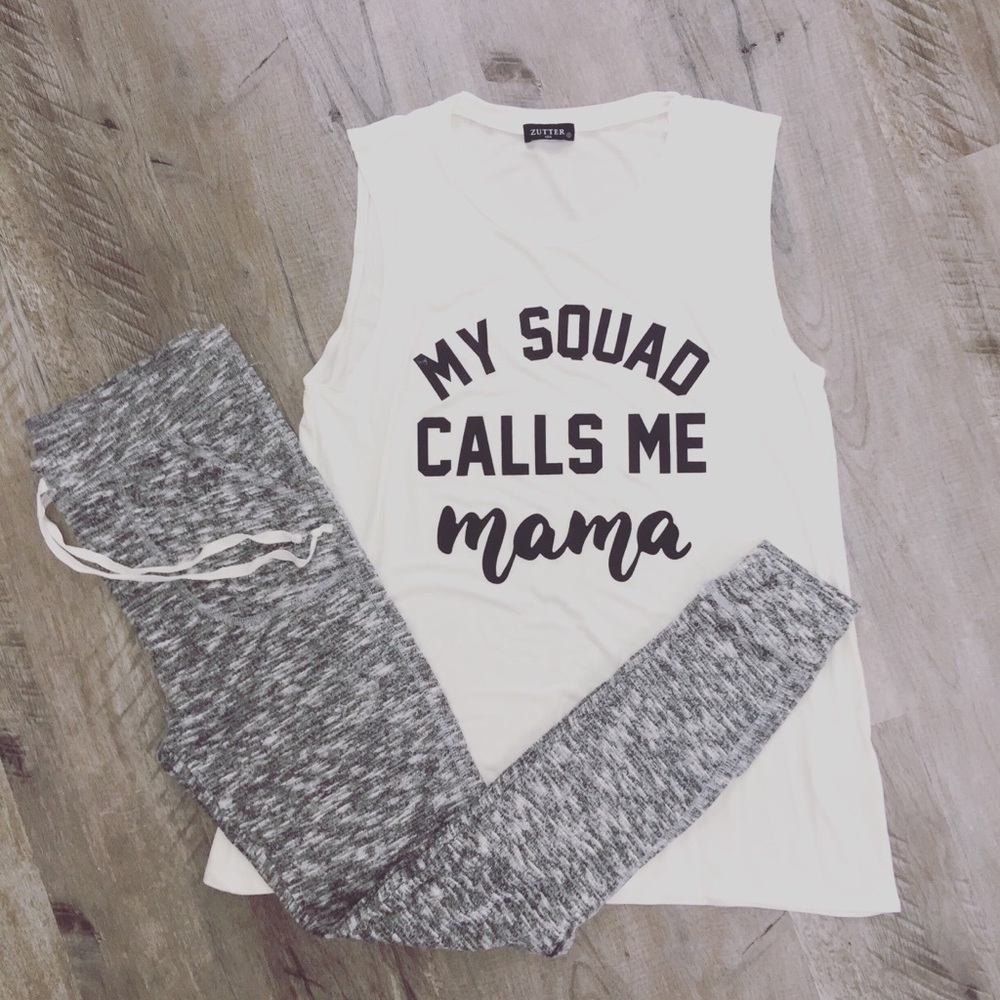 My Squad Calls Me Mama Tank NWOT